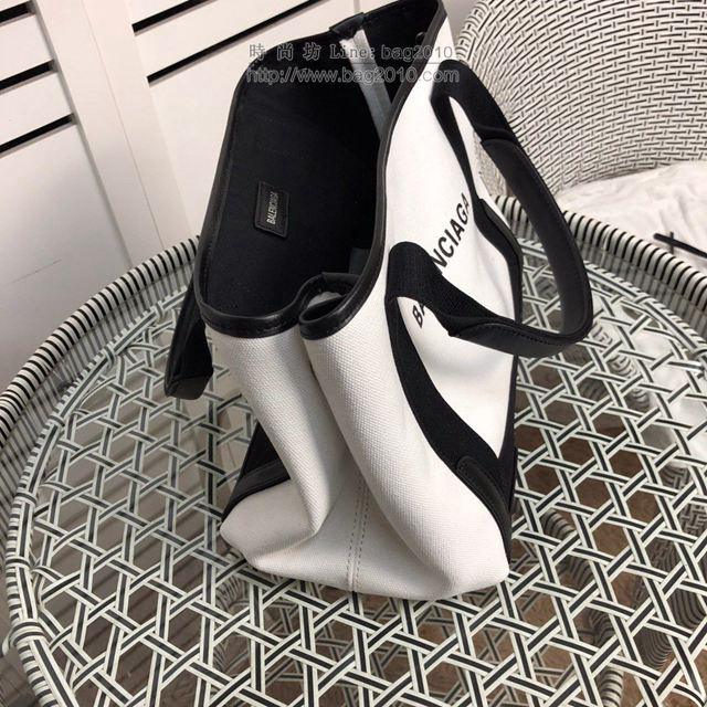 Balenciaga女包 巴黎世家新版爆款 帆布字母包 新版一行字 中號手提包  csbl1165